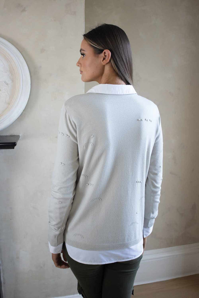 Posy sweater in grey
