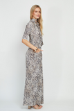Phoenix Jumpsuit in Animal Print