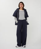 Navy Poncho Style Jacket