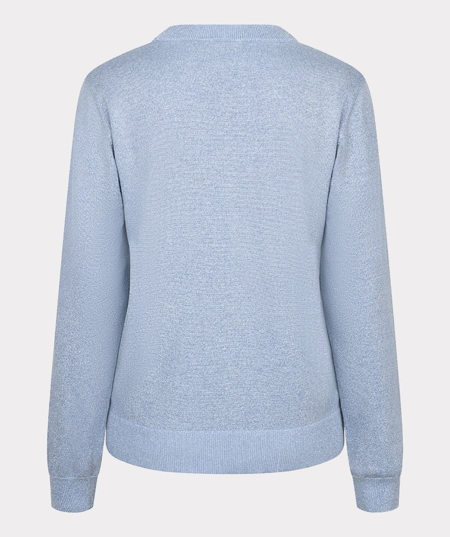 Blue Lurex Sweater