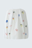 Summery Cotton Top with Embroidered Details