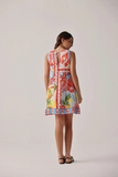 Harper Mini Dress in Summer Zest