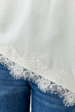 Spaghetti strap camisole ivory
