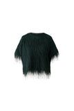 Forrest green shaggy style jumper