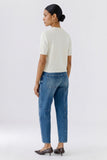 Barrel Leg Denim Jeans