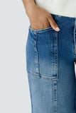 Barrel Leg Denim Jeans