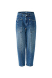 Barrel Leg Denim Jeans