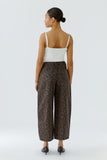 Leopard Print Balloon Jeans