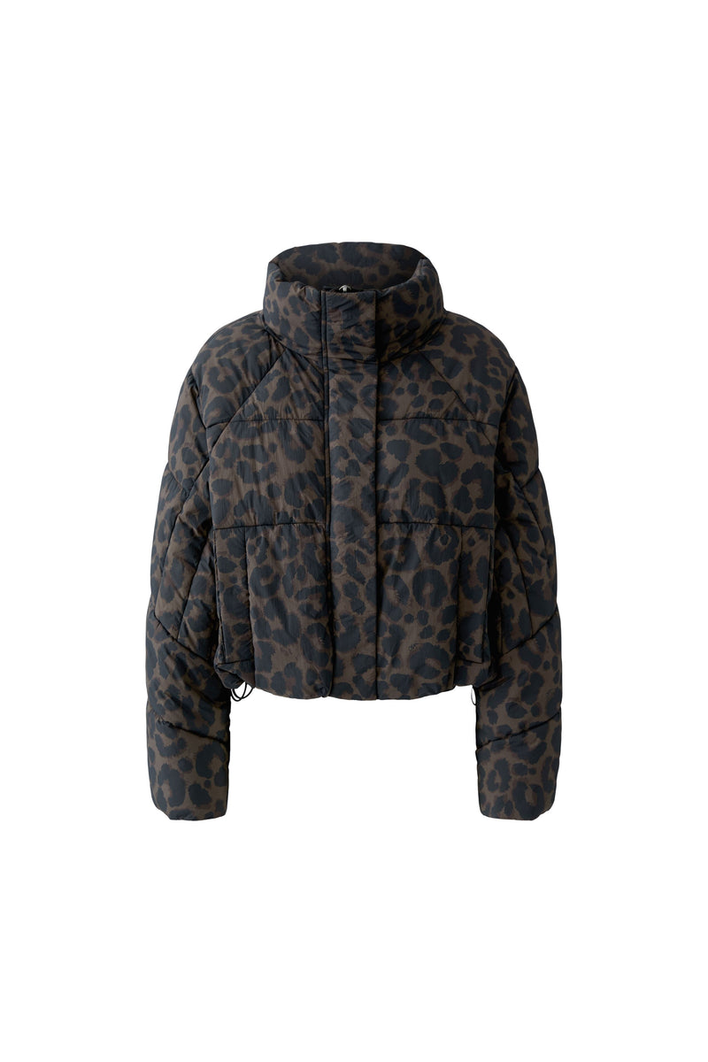 Animal Print Puffa Jacket
