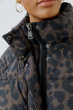 Animal Print Puffa Jacket