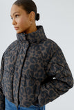 Animal Print Puffa Jacket