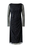 Leopard Print Mesh Dress