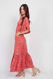 Gabriella Dress in Daisy Pink