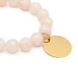 Vanessa Baroni Flex Bracelet in latte marble