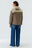 Reversible  teddy patched Jacket