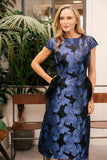 Diana Blue Flower Dress