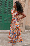 Saige skirt with banana print