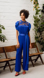 Samanta Jumpsuit in Blue