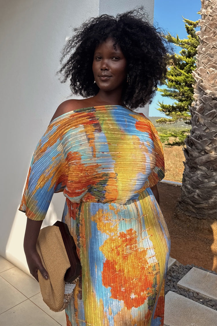 Tilly Dress in Artist Print