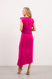 Adelle Dress Cerise