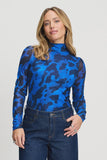 Romi top in Eternal Blue
