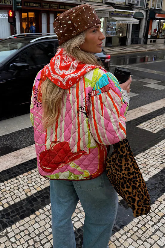 Pink Dallas Reversible Jacket