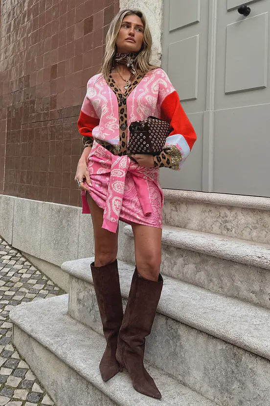 Splice Bandana Cardigan