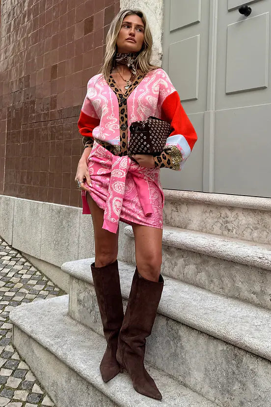 Splice Bandana Cardigan