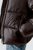 Wind and water repellent padded jacket