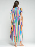 Rainbow Striped Dress
