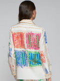 Shirt with Bamboo Print