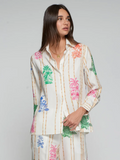 Shirt with Bamboo Print