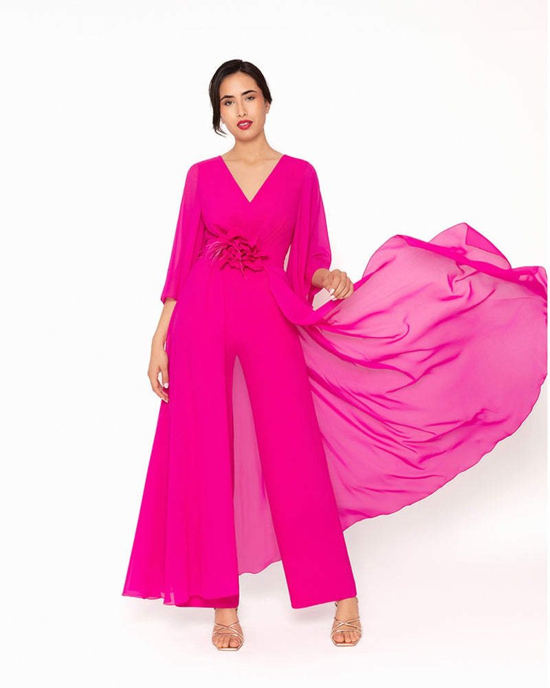 Fuschia jumpsuit