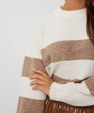 Striped Sweater Melange