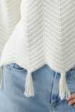 Knitted sweater in 3D look