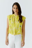 Lemon Print Blouse