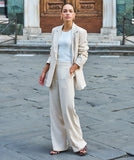 Natural Linen Trouser
