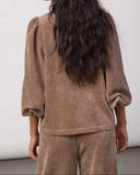 Daisy CC Jacket in Walnut