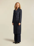 Tiffany Coat in Night Blue