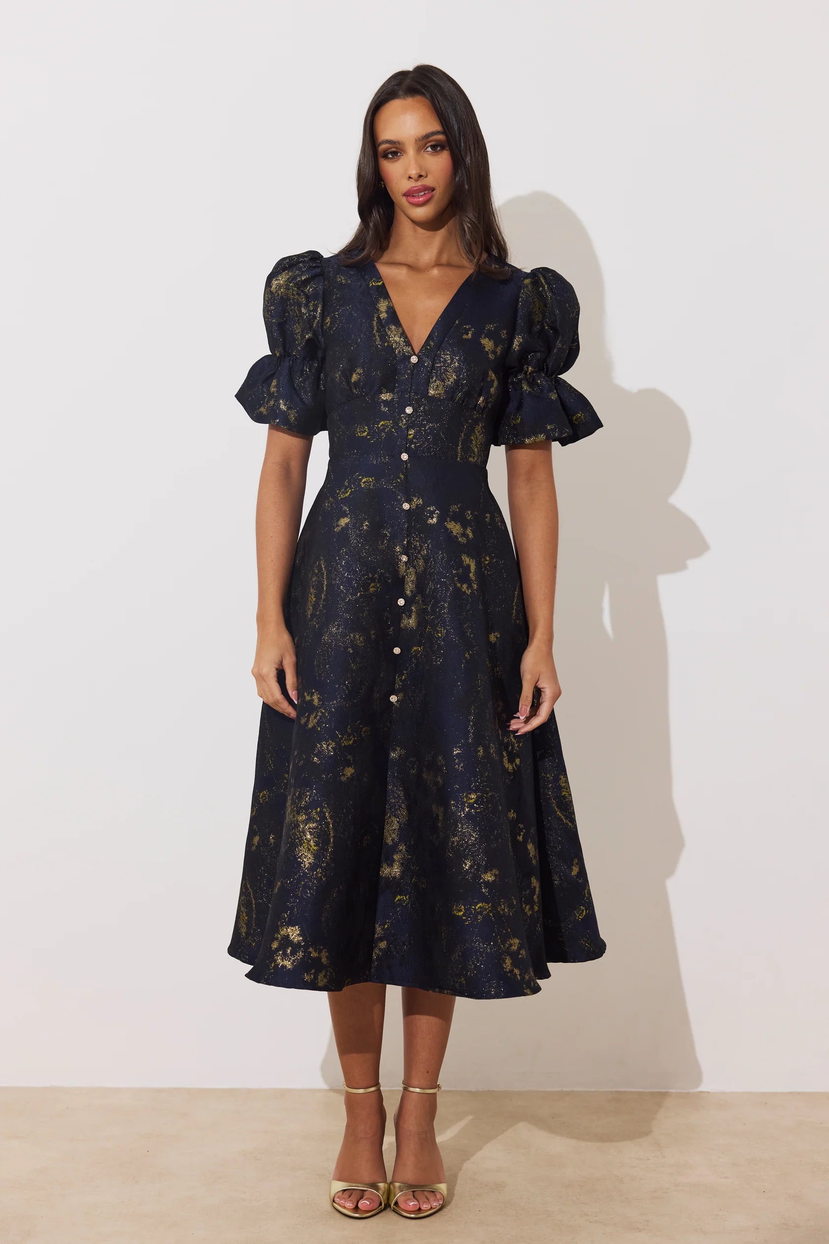 Callie Dress in Midnight