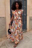 Saige skirt with banana print