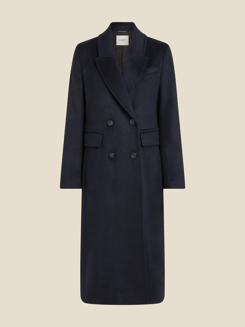 Tiffany Coat in Night Blue