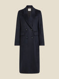 Tiffany Coat in Night Blue