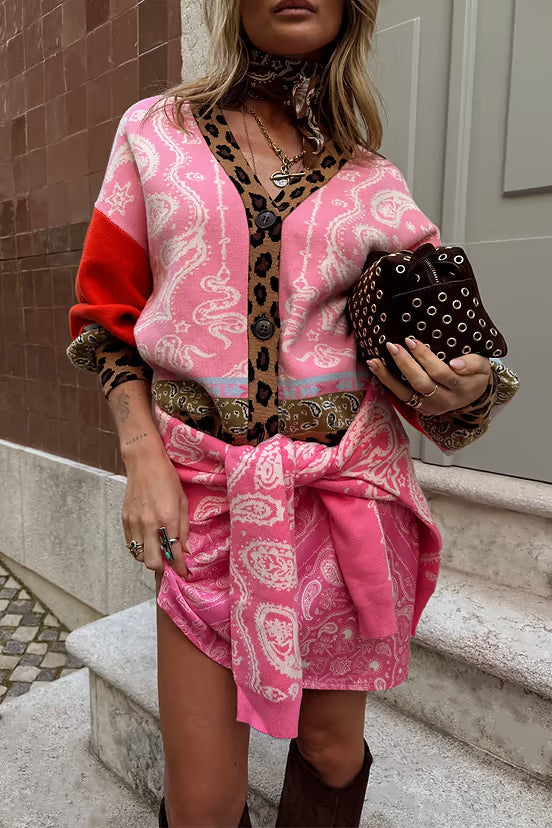 Splice Bandana Cardigan