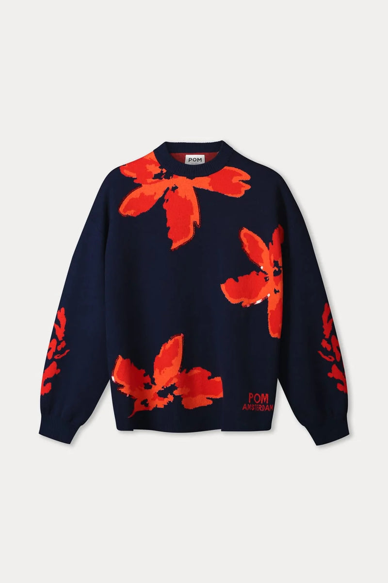 Alicia Sweater in Bloom Rouge