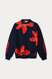 Alicia Sweater in Bloom Rouge