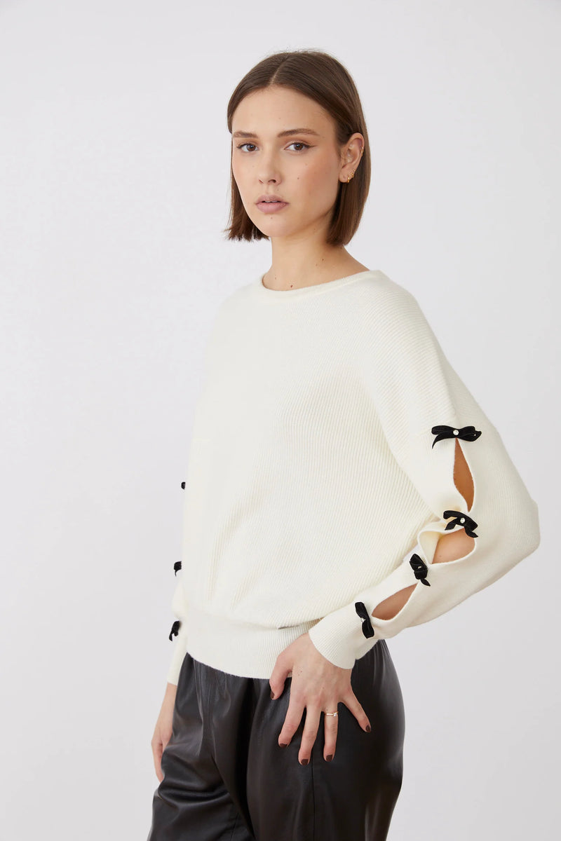 Coronel Sweater in Cream