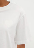 Relaxed fit T-shirt in white
