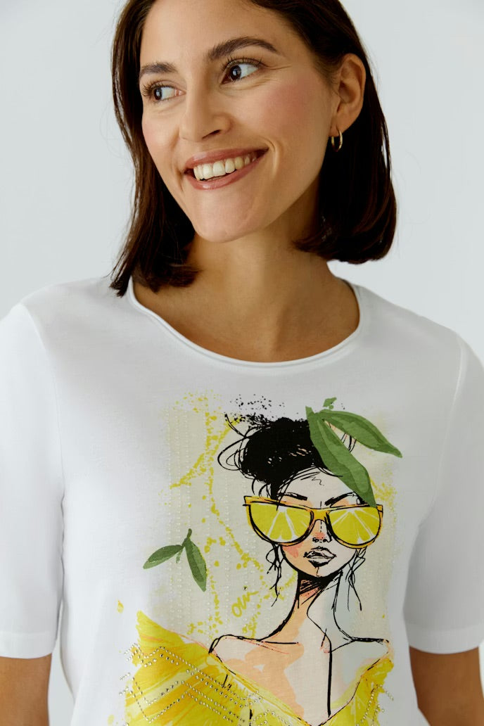 Oui Printed TShirt
