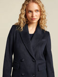 Tiffany Coat in Night Blue